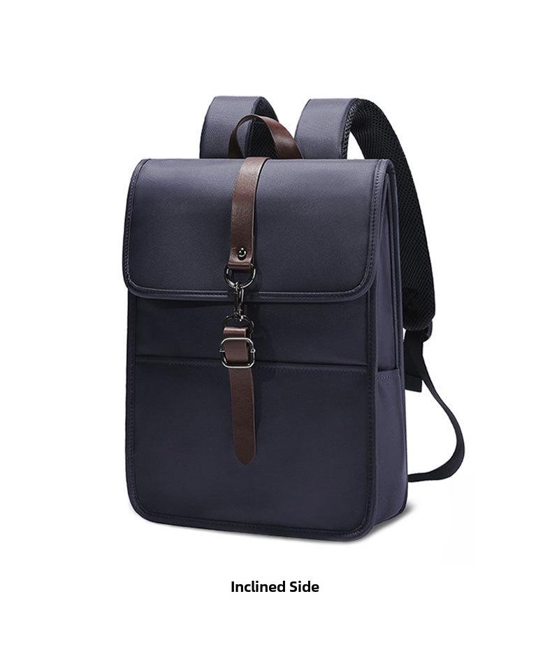 14-Inch Waterproof Oxford Business Backpack – Unisex Korean Style for Commuting