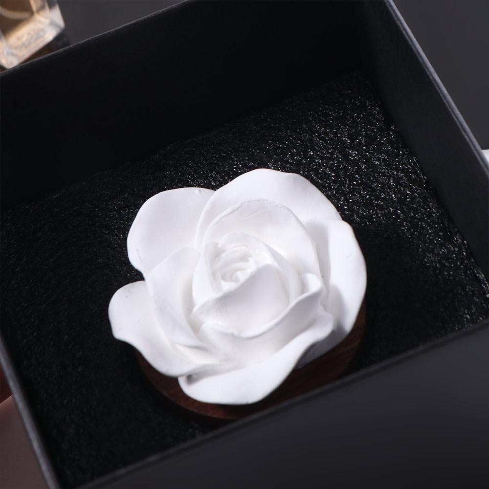 Handmade Car Air Fresheners Decorations Wooden Base Perfume Diffuser Stone  Essential Oil