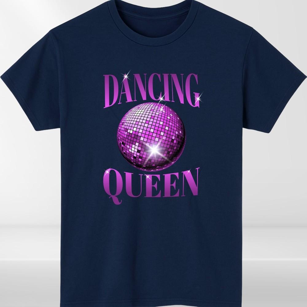 Dancing Queen T Shirt Dancing Queen Costume 70s Clothing 70s Shirt 80s tee S