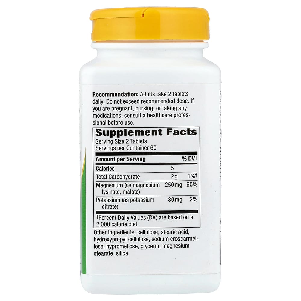 Enzymatic Therapy Krebs Magnesium Potassium Complex 345mg Vegan Tablets, 120 Count