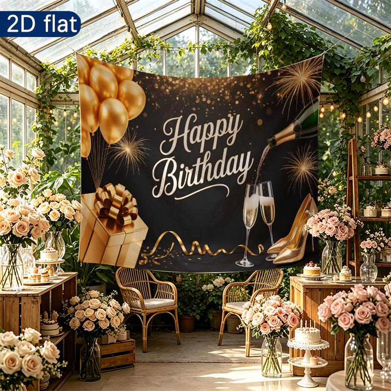 Party Backdrop Birthday Wedding Photo Booth Background Front Door Decor