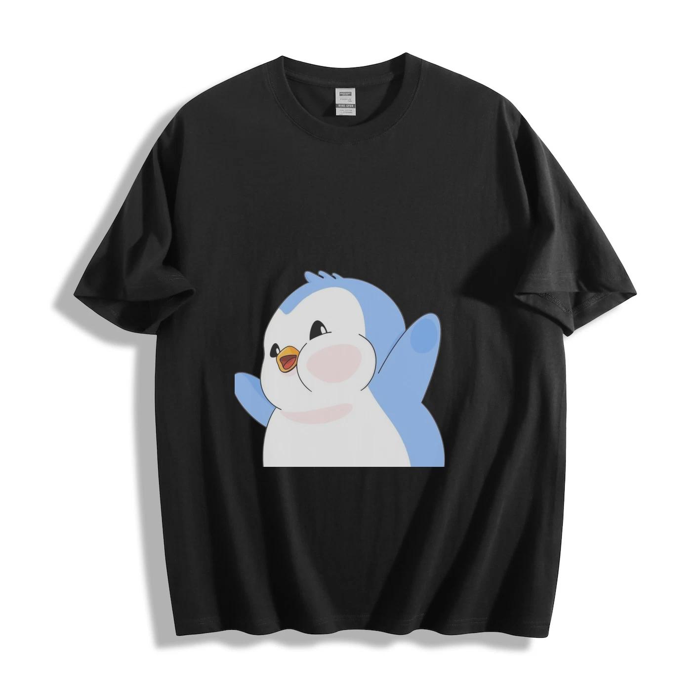 Gender-Neutral Cute Penguin Graphic T-Shirt S