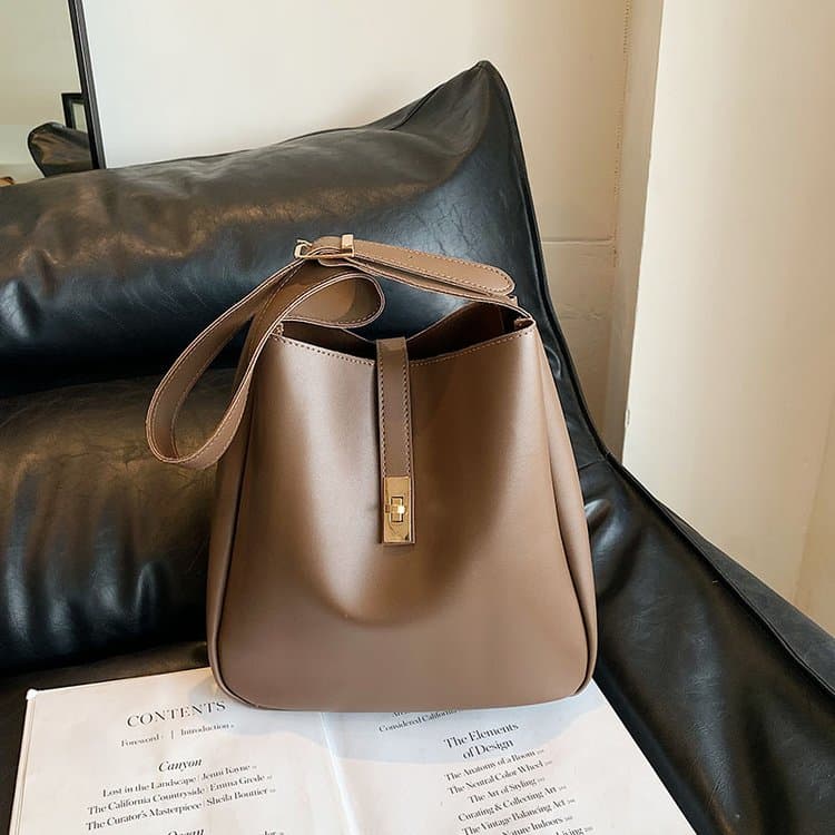 Retro große Umhängetasche Schulter-Beuteltasche