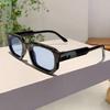 New Men Vintage Rectangle Frame Sunglasses Fashion Retro Sun Glasses Luxury Design Glasses UV400 Eyewear Women Goggles