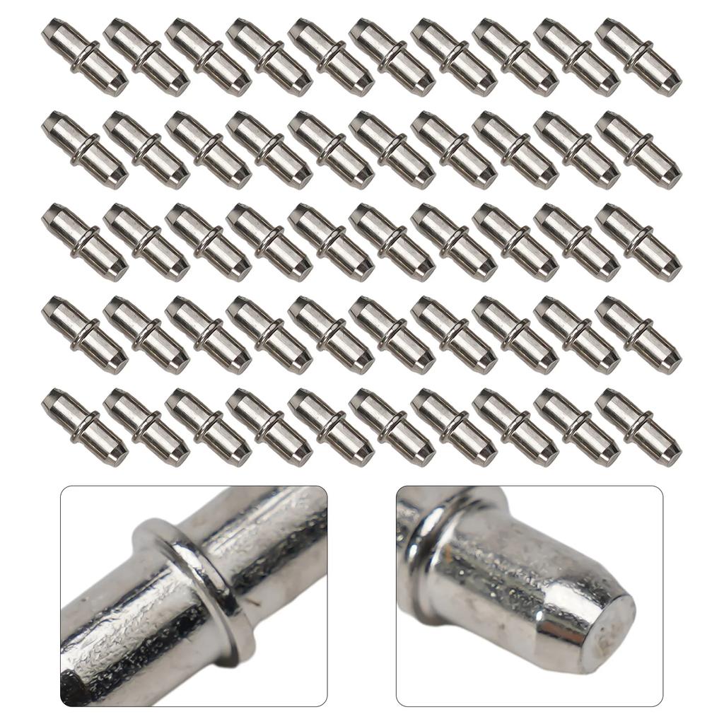 Bracket Shelf Support Pegs Plated Pins Easy Installion Flexible For Cabinet Furniture Closet Iron High Quality