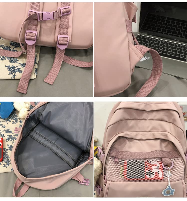 ZESU Korean Large Capacity Backpack for School and High School for and Outdoors Women's Students, Lightweight, Women, Commuting, Students, Travel,