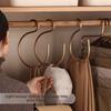 Ganci per cappelli da baseball, organizer per cappelli da baseball in alluminio, porta cappelli, portaoggetti per armadio, camera da letto, risparmio di spazio