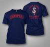 Sniper School US Army One Shot One Kill Custom Back and Front TShirt Tee
