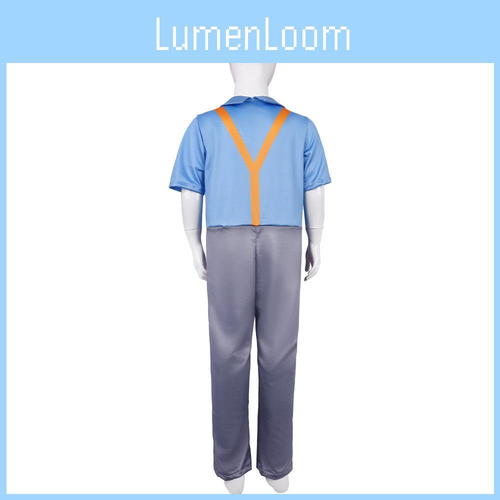 Costumes Cosplays Blippi Full Body Game Performance Jumpsuit Clothes Halloween