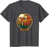 Vintage Paul Smiths New York Mountain Hiking Souvenir Print T-Shirt Anime Clothes Harajuku Mens T Shirts Cotton Four Seasons
