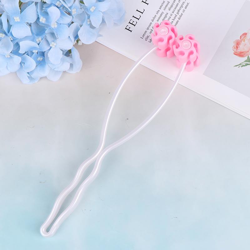 

Plum-Shaped Roller Massager Face Massage Roller Facial Slim Up Beauty Care Tool белый