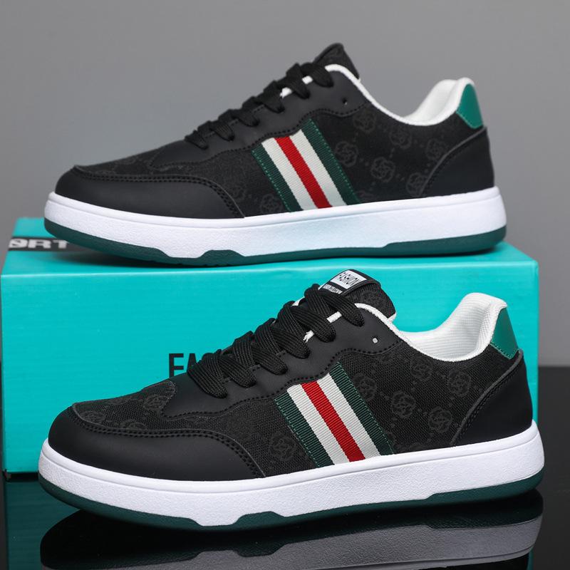 Canvas Men's Shoes 2024 New Low-top Casual Shoes Men's Trendy Shoes Versatile and Comfortable Outdoor Sports Board Shoes