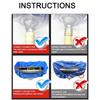 Reusable Air Conditioner Cleaning Bag Washable AC Protective Cover Wall Mounted AC Cover  Room