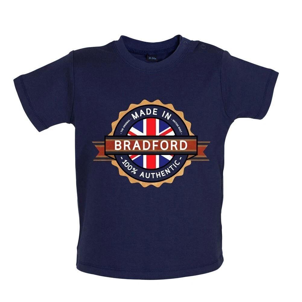 

Made In Bradford - Baby / Frog T-Shirt - City Village Born Love Living 100