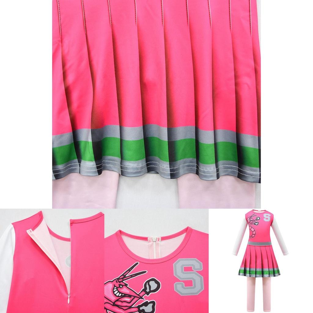 Girls' Zombie High School 2 Cosplay Costume Tight-fitting Bodysuit For Halloween Performance Cross-border 4549