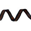 2/4Pcs Special Reinforced Hammock Straps 5 Ring Polyester Tree Hanging Rope High Load-Bearing Barbed Black