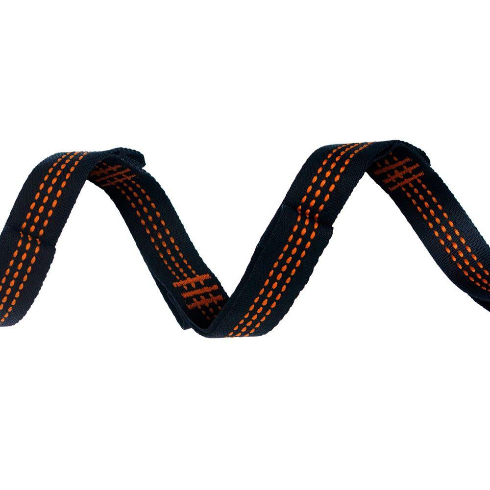 2/4Pcs Special Reinforced Hammock Straps 5 Ring Polyester Tree Hanging Rope High Load-Bearing Barbed Black