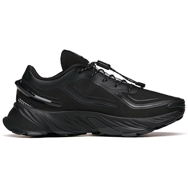 New Anta Low Top Running Shoes Women's Black 122145525-4