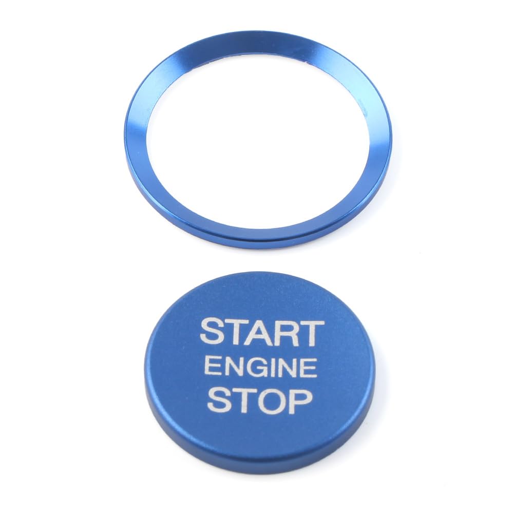 

GZYF Auto Car Engine Start Stop Switch Button Cover Trim For Volkswagen Jitter CC синий