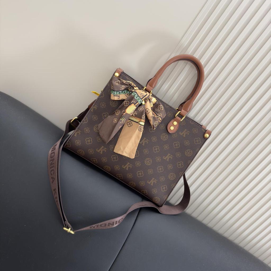 New Fashion Letter Shopping Bag Tote Bag Portable Shoulder Oblique Span Women's Bag