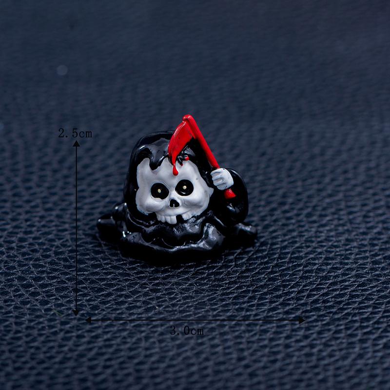 

1 шт. украшение на Хэллоуин микро ландшафтное украшение аксессуары волшебник призрак тыква кролик летучая мышь дерево волшебный дом смоляные украшения