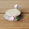 Tree  Stump  Decoration Synthetic Resin Cherry Tree Flower Pot Craft Decoration