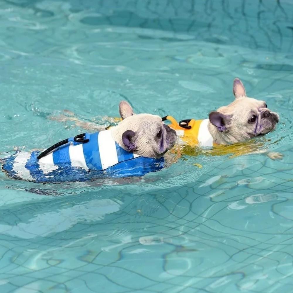Reflective Dog Life Jacket Superior Buoyancy Swimwear Safety Vest  Summer Swimming
