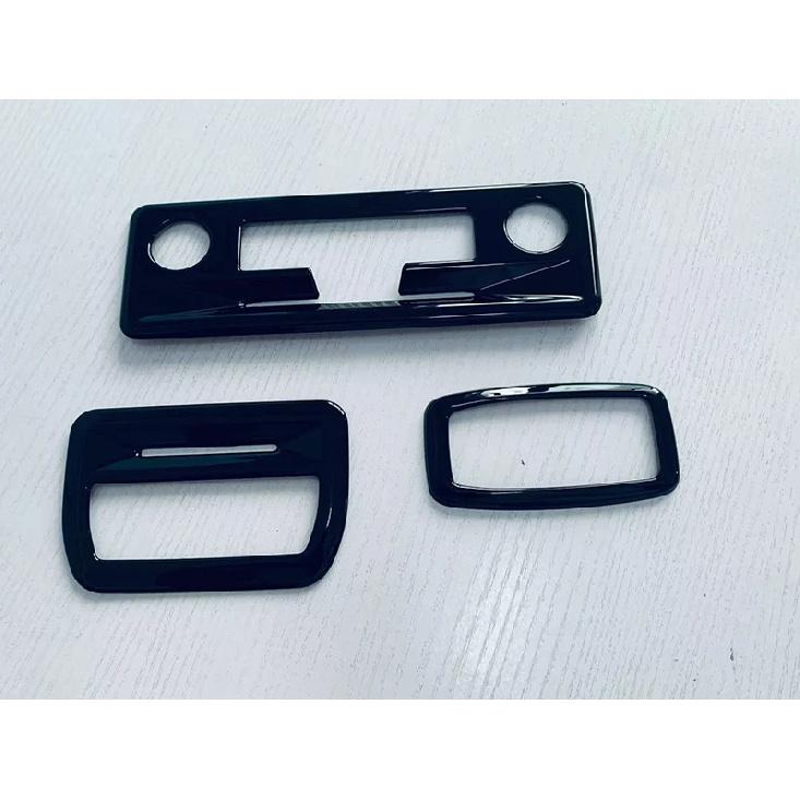 For NISSAN SERENA C28 Car Accessories ABS Piano Black Interior Lights Reading Lights Trim Cover