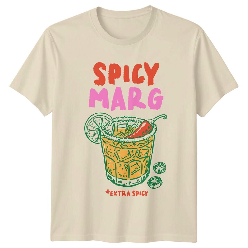 Spicy Marg Extra Spicy Cocktails Unisexs TShirt Unisexs Tee Unisex Graphic Top