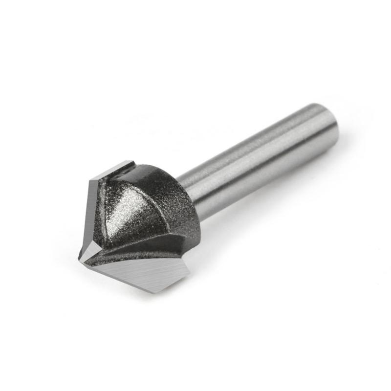90 Degree V Trench Routers Bit Tungstens Carbides Woodworking Tool For Precise Edging And Grooving
