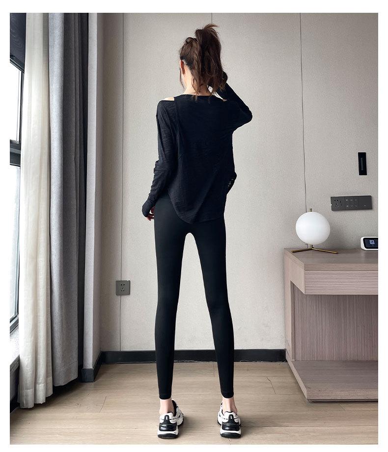 2024 Women's Summer Lightweight Quick-Dry Sun Protection Cardigan & Yoga Pants Set