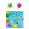 Wiederverwendbare Silikon-Wasserbälle mit saugfähigem Plüschkern, weiches, quetschbares Spritzspielzeug für Kinder und Erwachsene, lustiges Sommer-Pool-Wasserspielzeug