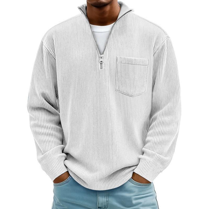 Herren Outdoor Hemd Lässig Täglich Sport Oberteil Einfarbige Große Größe Herbst Und Winter Sweatshirts Camping Wanderhemden