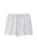 Gelato Pique Juicy Flower Print Shorts PWCP231259 LAV F Women's