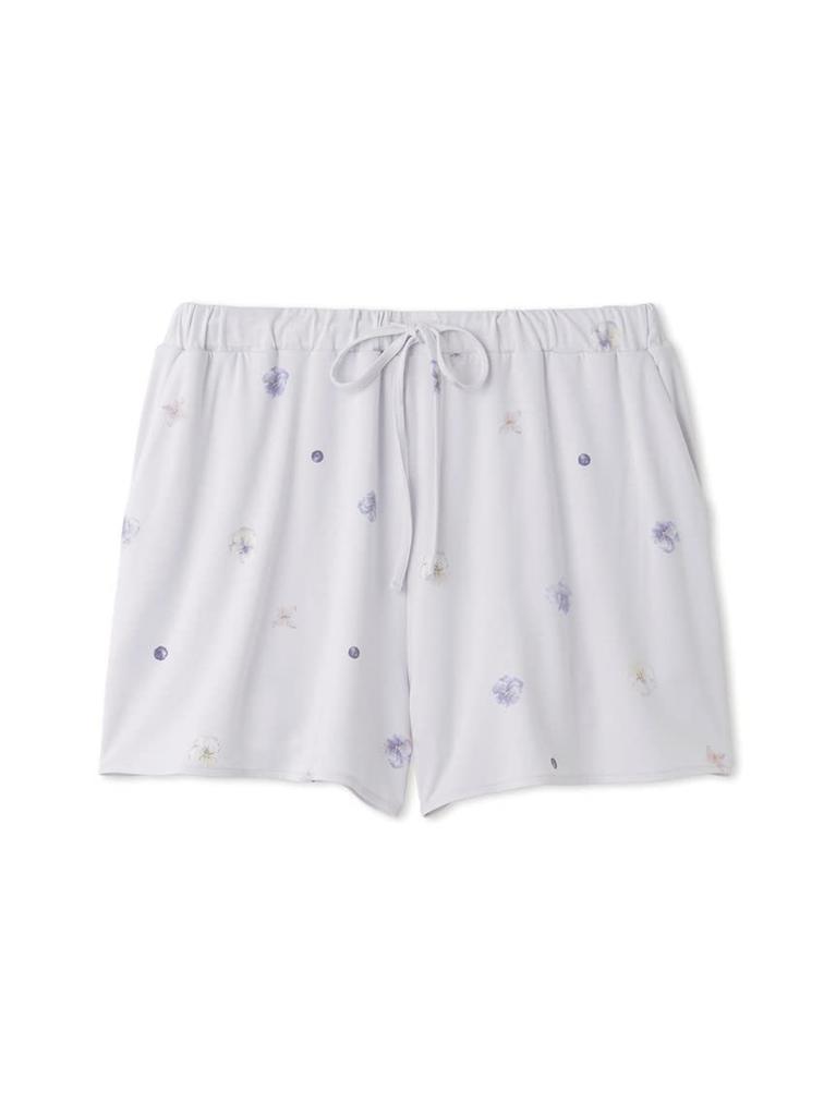 Gelato Pique Juicy Flower Print Shorts PWCP231259 LAV F Women's