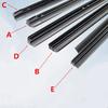 1Pcs Wiper Refill Rubber Strip For Nissan Tiida Teana Juke Note X-Trail T32 TEANA Altima Windshield Wipers