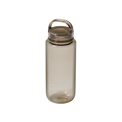 CB Japan Tritan Water Bottle, 500ml, Brown, Dishwasher Safe, with Marking, 180-Degree Rotation for Easy Opening and Closing, Integrated Gasket, BPA-Fr