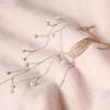 Embroidered deer imitation cashmere scarf women's winter shawl pink shawl new outer birthday gift