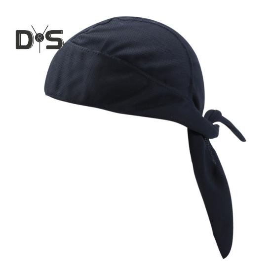 

Велосипедна піратська бандана для вулиці Хіп-хоп Дихаюча Швидкосохнуча Вологовідвідна Однотонна Чоловіча Жіноча Підшоломник для мотоциклетного шолома Їзда Біг Спорт Череп чорний