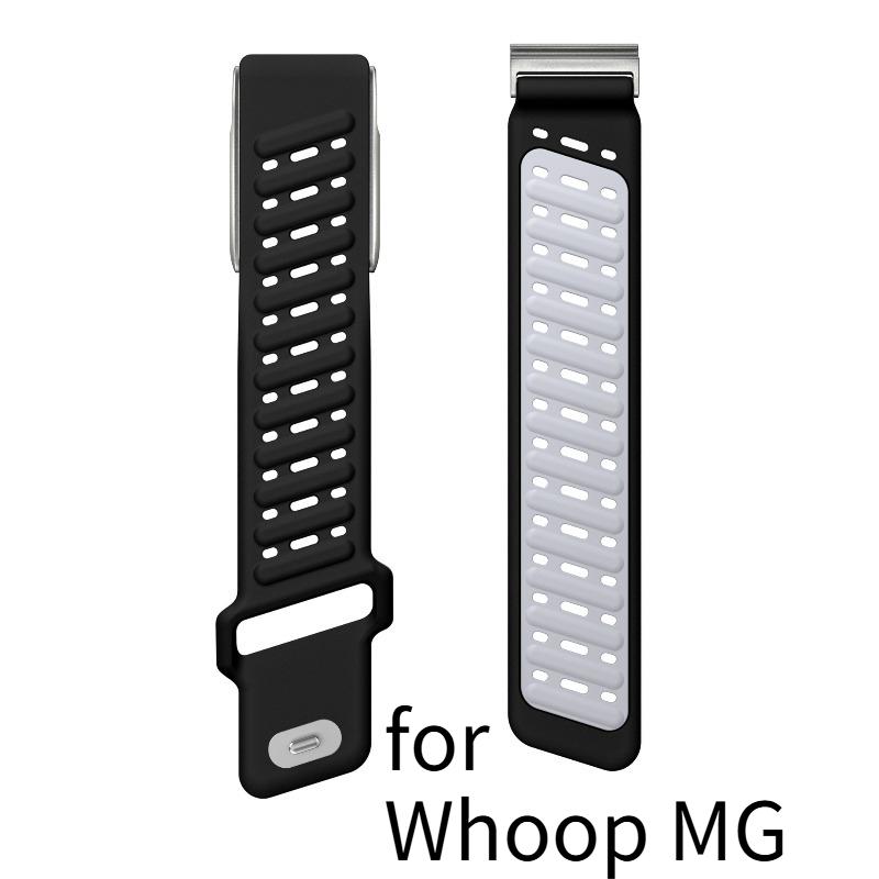 Compatible For Whoop 4.0/Whoop 5.0/Mg Sportflex Wrist Band Soft-Touch Silicone Waterproof And Sweatproof Replacement Band