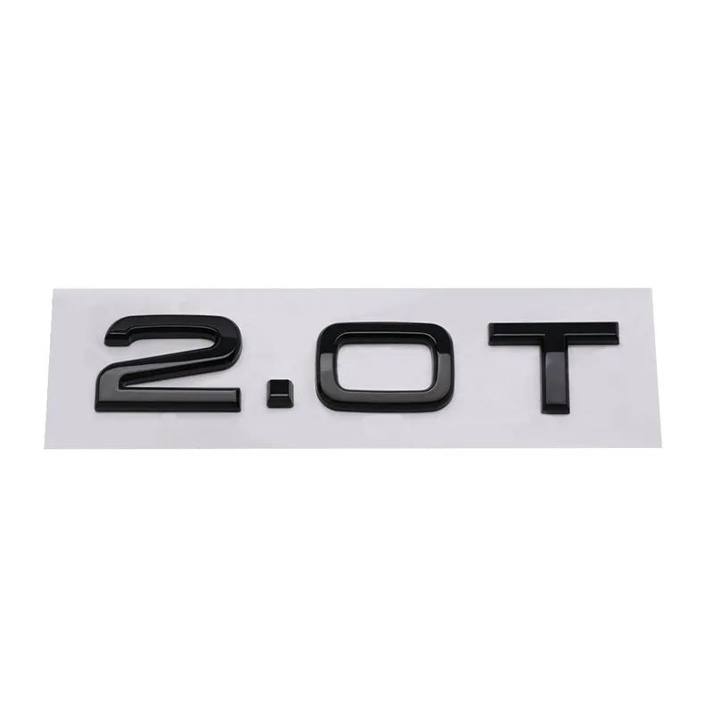 AAWC1 3D 2.0 T 2.0T 3.0 T 1.8T Letters compatible compatible for A3 A4 A5 A6 A7 A8 Q2 Q3 Q5 Q7 Q8 car Engine Fender trunk Rear Decal Emblem