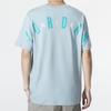 Air Jordan Logo Print Round Neck Casual Short Sleeve T-Shirt Men Tops Blue DM1463-366