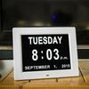 Digital Clock Home Decor Electronic Date Table Large LCD Screen Large Letter Electronic Dashboard Calendar Alarm Clock