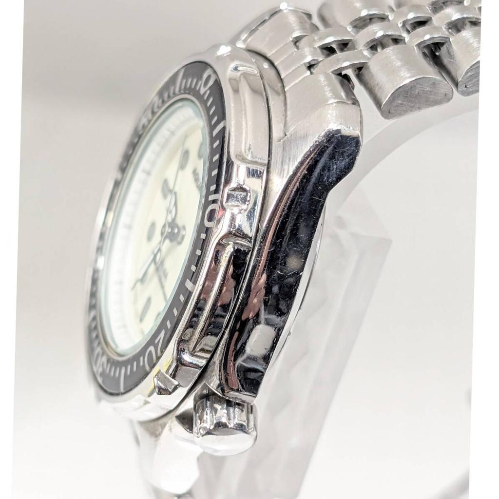 SEIKO ALBA AQUA GEAR Battery Working Ladies' Watch, Replaced, Condition, X-80