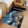 Messi Personalized Text Area Rug Perfect for Hallway Playrooms Foyer Study room Antislip Carpet Office home decor