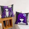 Music Anime SSewerslvt Cushion Cover Plush Decorative Pillow Case With Hidden Zipper Cutecore Room Decor For Home