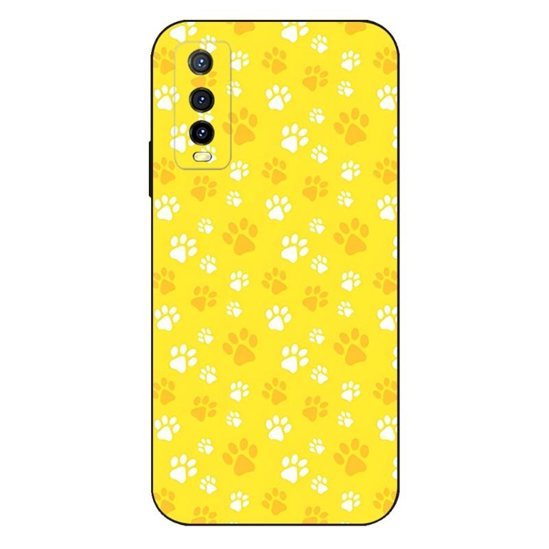 Animal Foot Pattern Phone Case For VIVO Y31 IQOO U5 U5x 9 V21e V23 Y31s Y73 X60 X70 X80 Y33s Y21 Y76 Y15s T1 Pro Plus Cover