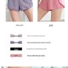 2023 Women's Summer High-Waist Running and Yoga Shorts - Breathable, Anti-Exposure, Two-Piece Design