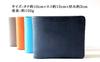 CCOMPANY LIMITED Lupo 2 Second Italian Leather Bifold Wallet with Coin Purse and Card Case Men's (Orange)