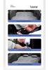 Blue Grid Rabbit Inflatable Car Mattress for Xiaomi YU7 Rear Seats
